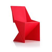 freedom stacking red chair