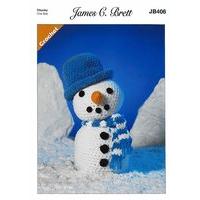 Frosty the Snowman in James C. Brett Flutterby (406)