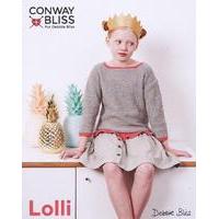 frill edged top in conway bliss lolli and debbie bliss baby cashmerino ...
