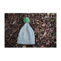 free pattern kids wool cable hat