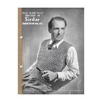 free pattern sirdar 1940s vintage mens tank top pattern