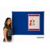 Framed Aluminium Noticeboard 1200mm x 1200mm