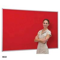 framed flame shield noticeboard 1200 x 1200mm