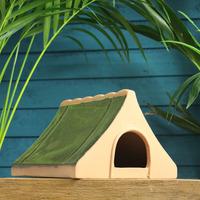 frogitat ceramic frog toad house by wildlife world