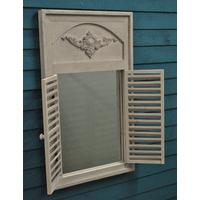 French Style Shutter Mirror by Gardman