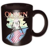 Freddie Mercury Queen Mistress Band Logo Black Coffee Tea Gift Mug Cup Official
