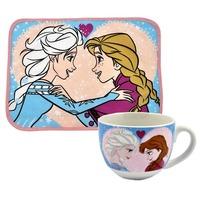 frozen mug and placemat