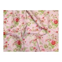 Free Spirit Tanya Whelan Delilah Amelie Poplin Quilting Fabric Pink