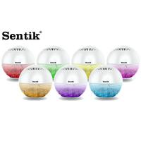 Fresh Air Globe Purifier with 7 Colour LED Light + Free 3 Scented Oils