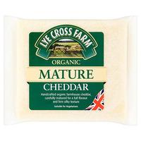 fresh lye cross farm organic mature cheddar 245g