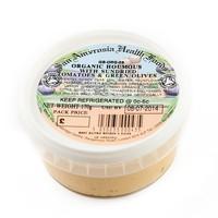 FRESH - San Amvrosia Organic Houmous With Sun Dried Tomatoes and Green Olives (170g)