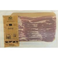FRESH - Rhug Organic Unsmoked Streaky Bacon (200g)