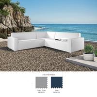 Frejus Corner Sofa in Light Grey