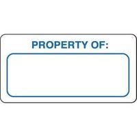 FRAGMENTING LABELS ROLL OF 250 PROPERTY OF 50 X 25