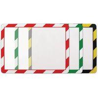 frames4docs self adhesive a4 red and white pk 10