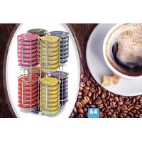 From £7.99 for a rotating 52 Tassimo coffee pod holder, or £9.99 for a 64pc holder from Home Empire - save up to 73%