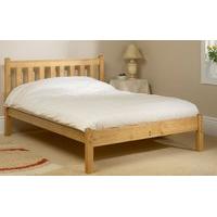 Friendship Mill Shaker Wooden Bed Frame, Double, No Storage