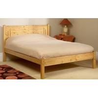 Friendship Mill Vegas Wooden Bed Frame, Large Single, 2 Side Drawers