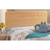 Friendship Mill Miami Wooden Headboard, Superking, Oak effect