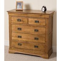 french chateau rustic solid oak 23 chest