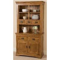 French Chateau Rustic Solid Oak Small Dresser