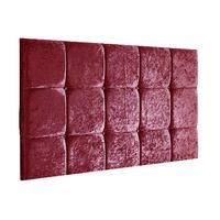 Frampton Monreal Velluto Headboard Red King