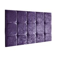 Frampton Monreal Velluto Headboard Grape Superking