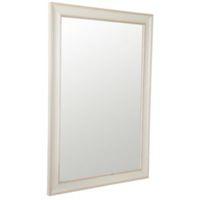 framed rectangular framed mirror h870mm w 610mm