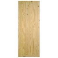 framed ledged braced clear pine veneer unglazed front door h1981mm w83 ...