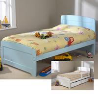 Friendship Mill Rainbow 3FT Single Bedstead - Blue