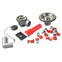 franke erica red silver sink fixing kit