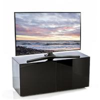 Frank Olsen Intel 1100 Black Gloss Intelligent TV Cabinet (Assembled)