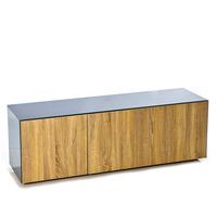 Frank Olsen Intel 1500 Grey Gloss / Oak Intelligent TV Cabinet