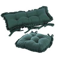 Frilled Seat Pads (Set of 8 cushions)