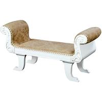 French White Painted Classic Chaise