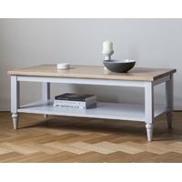 Frank Hudson Marlow Soft Grey Paint Coffee Table