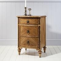 Frank Hudson Spire Bedside Cabinet - 3 Drawer