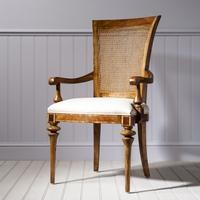 frank hudson spire armchair cane back