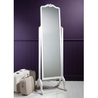 Frank Hudson Chic Chalk Cheval Mirror