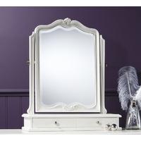 frank hudson chic chalk table mirror