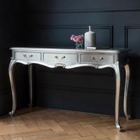 frank hudson chic silver dressing table