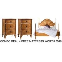 Frank Hudson Spire 5ft Bed Combo with Free Mattress