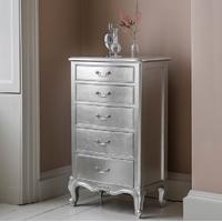 frank hudson chic silver lingerie chest of drawer