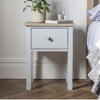 Frank Hudson Banbury Grey Bedside Cabinet