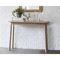 frank hudson wycombe oak console table