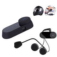 FreedConn T-COM02 Motorcycle Helmet Headsets Intercom Interphone Waterproof Stereo Headphone BT Wireless Bluetooth Free Headphone