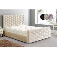 from 199 for a single diamante crushed velvet bed frame from 269 for a ...
