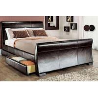 from 129 from giomani designs for a faux leather bed frame with a limi ...
