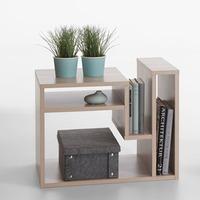 Fritz Side Table In Noble Beech With Storage