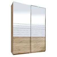 Francis 2 Door Sliding Mirrored Wardrobe 150cm